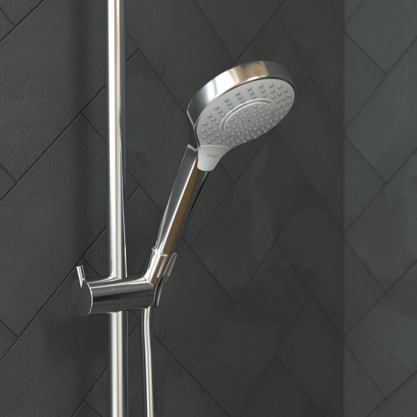 hansgrohe Croma Select S Handshower 110 3-Jet, 1.75 GPM