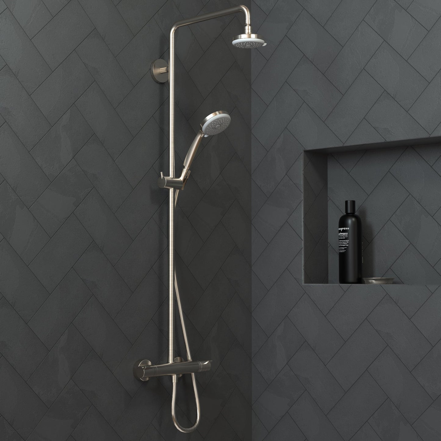 hansgrohe Croma 100 Showerhead E 3-Jet, 1.8 GPM