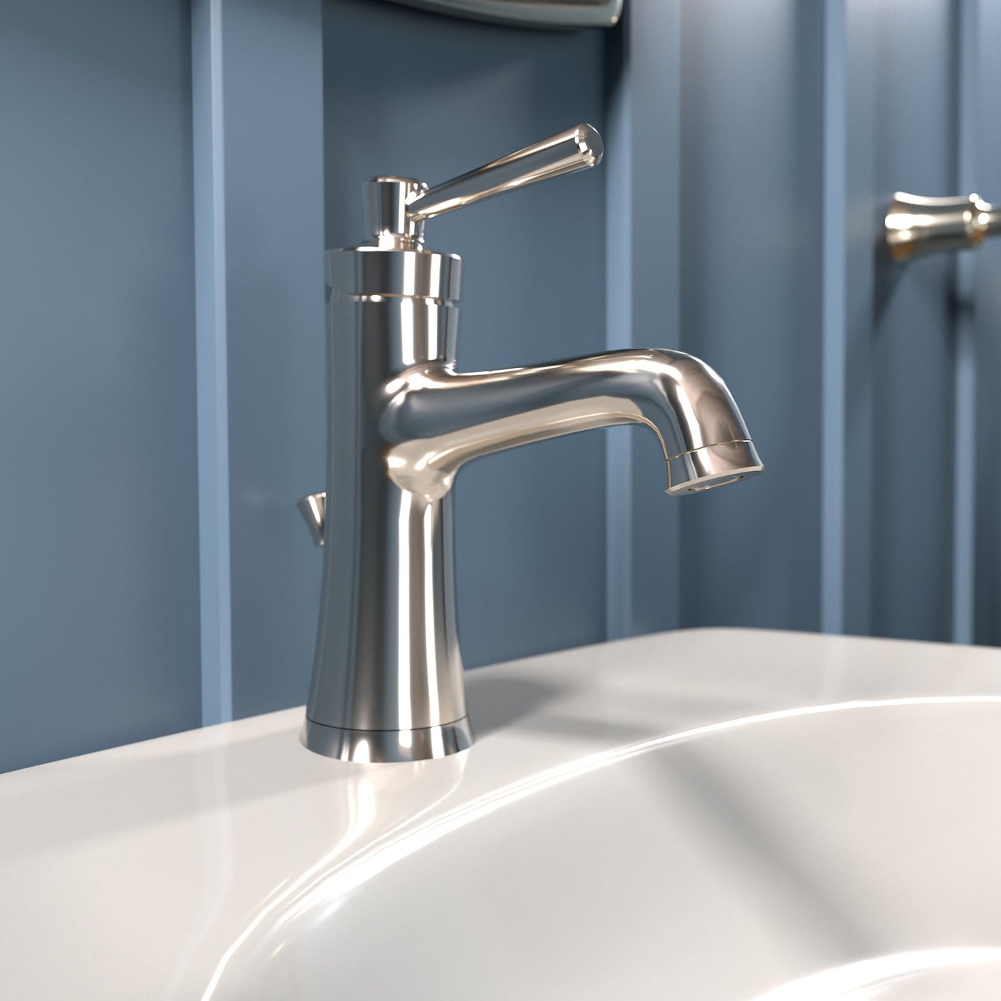 hansgrohe Joleena Single-Hole Faucet 100 with Pop-Up Drain, 1.2 GPM