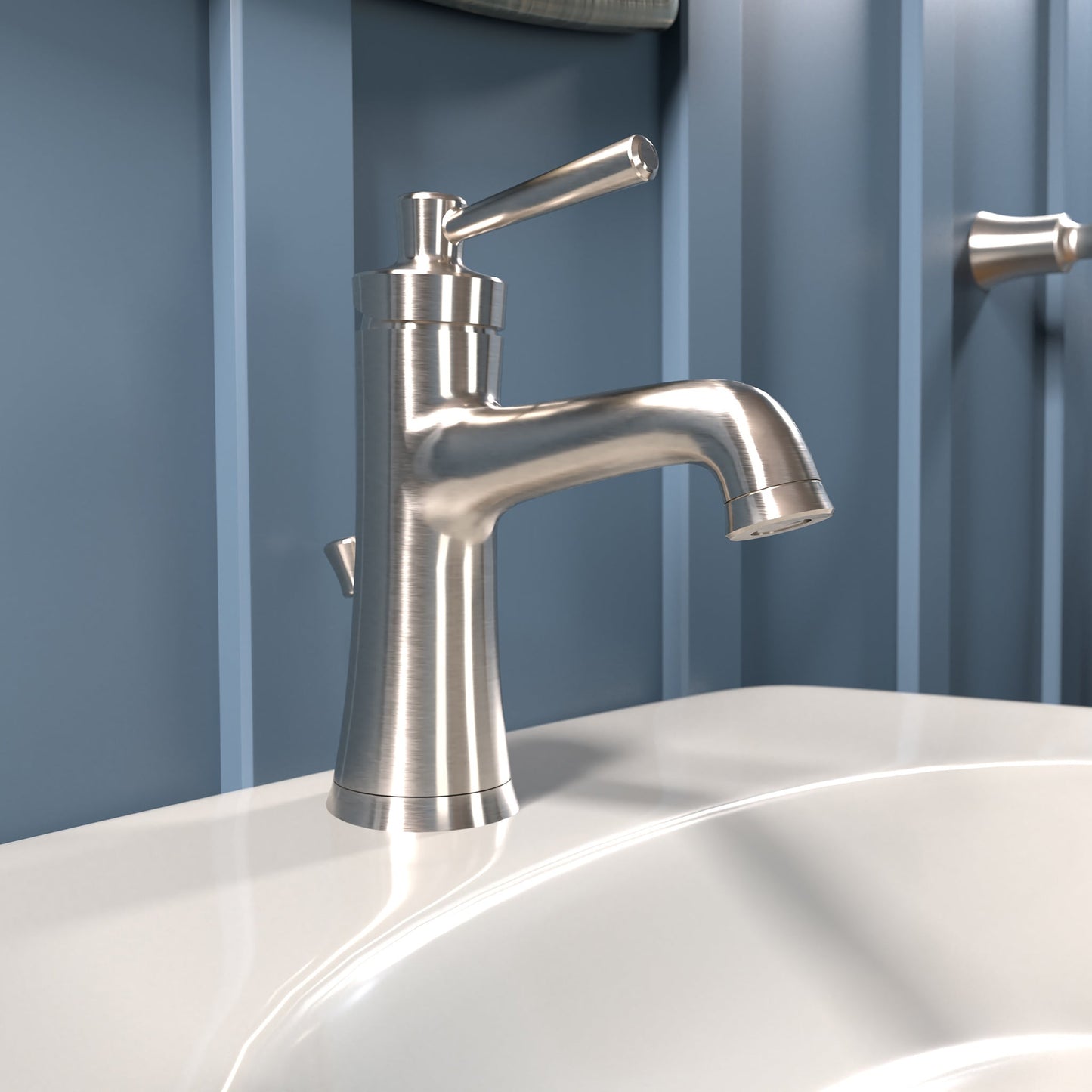 hansgrohe Joleena Single-Hole Faucet 100 with Pop-Up Drain, 0.5 GPM