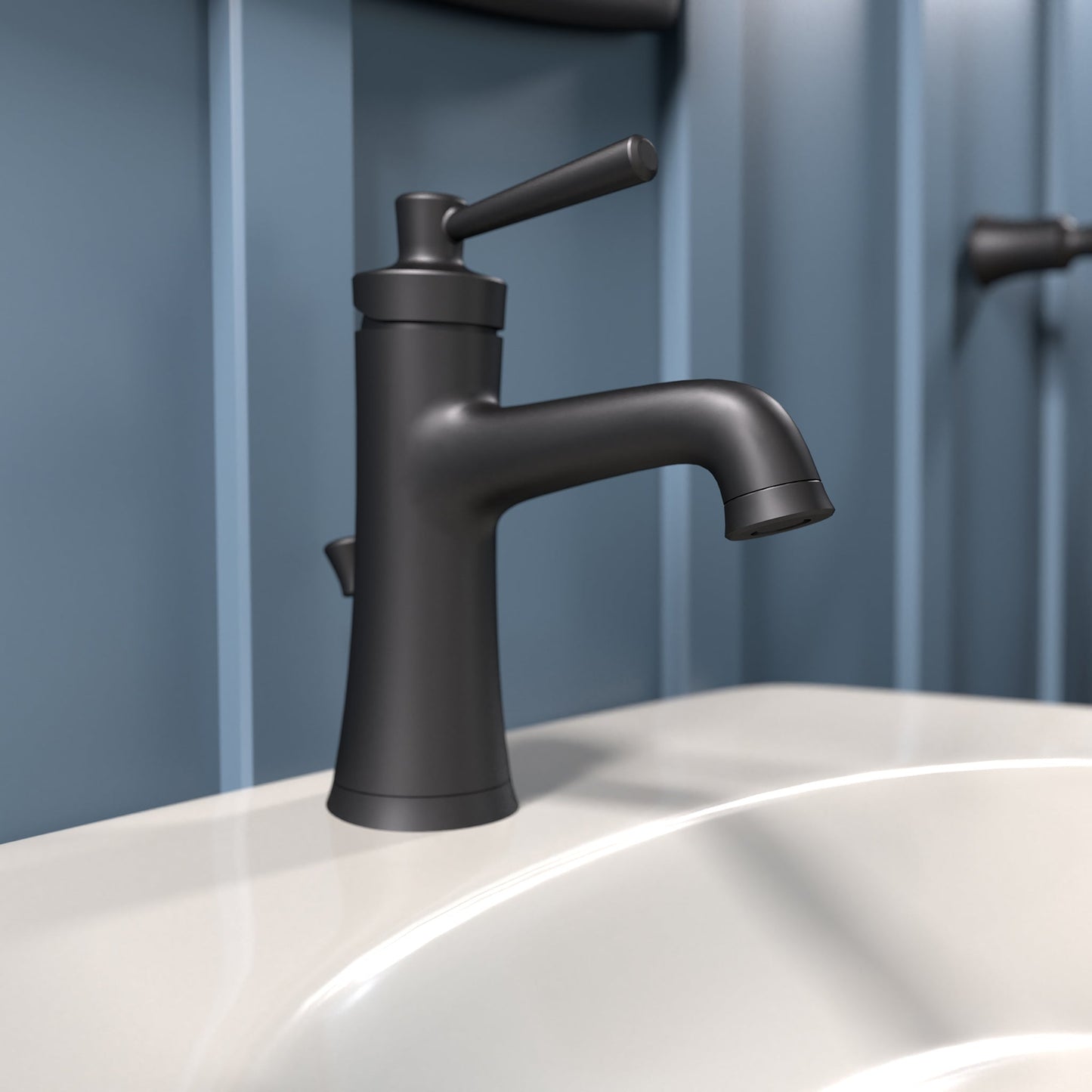 hansgrohe Joleena Single-Hole Faucet 100 with Pop-Up Drain, 0.5 GPM