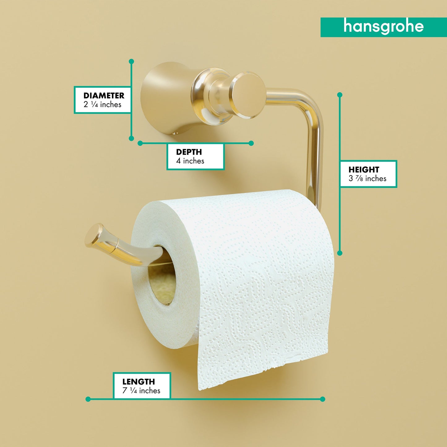 hansgrohe Joleena Toilet Paper Holder