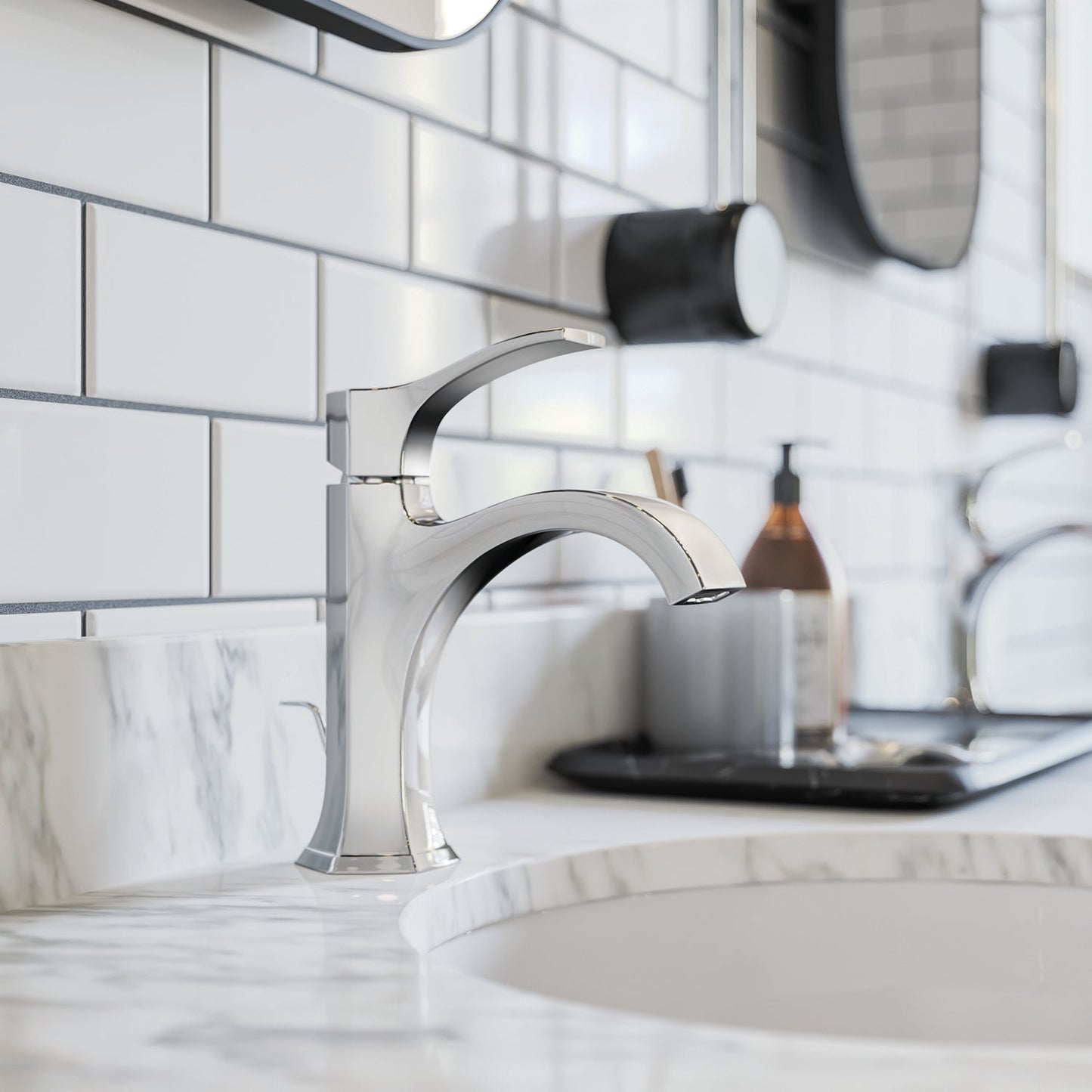 hansgrohe Locarno Single-Hole Faucet 110 with Pop-Up Drain, 1.2 GPM
