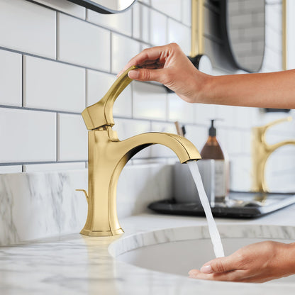 hansgrohe Locarno Single-Hole Faucet 110 with Pop-Up Drain, 1.2 GPM