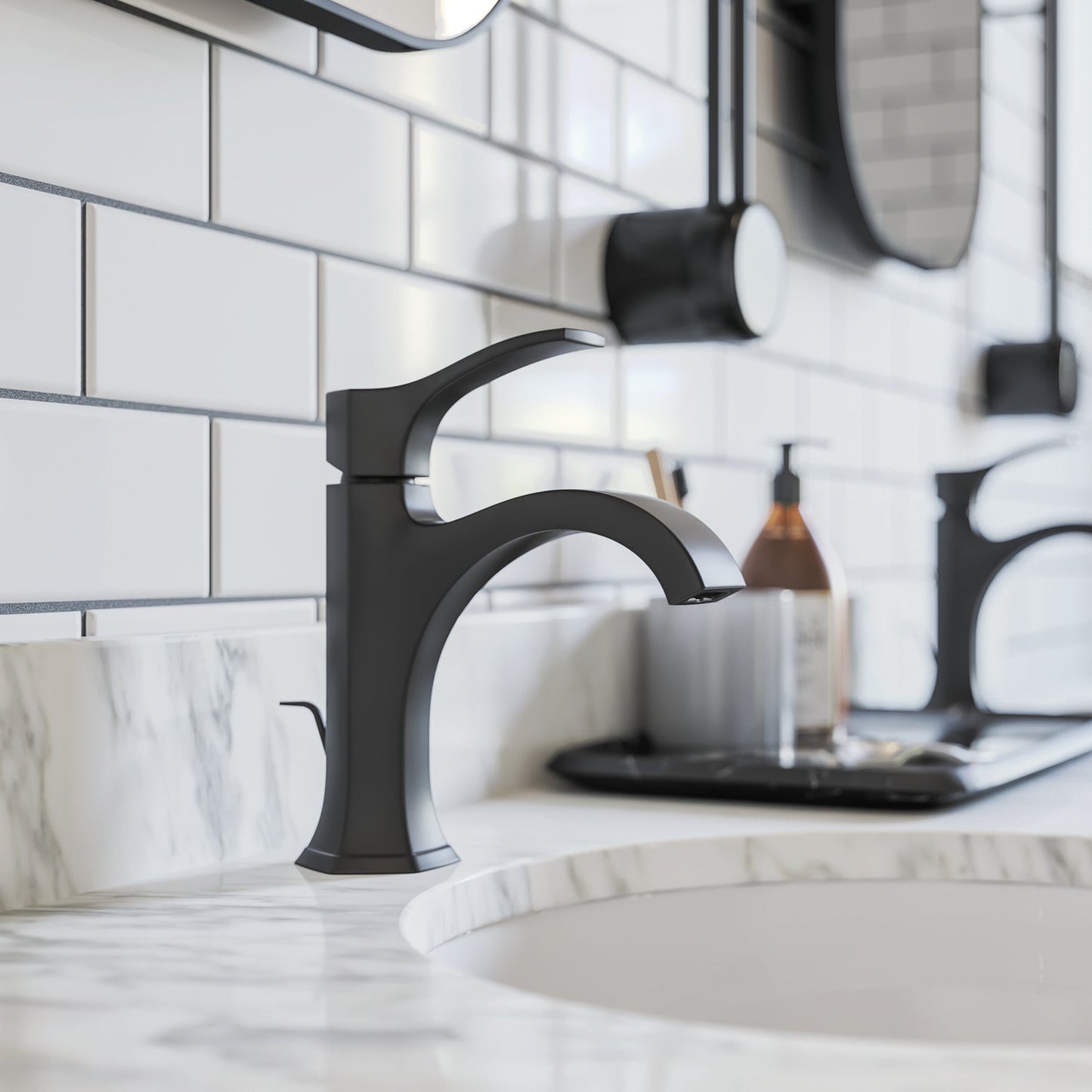hansgrohe Locarno Single-Hole Faucet 110 with Pop-Up Drain, 1.2 GPM