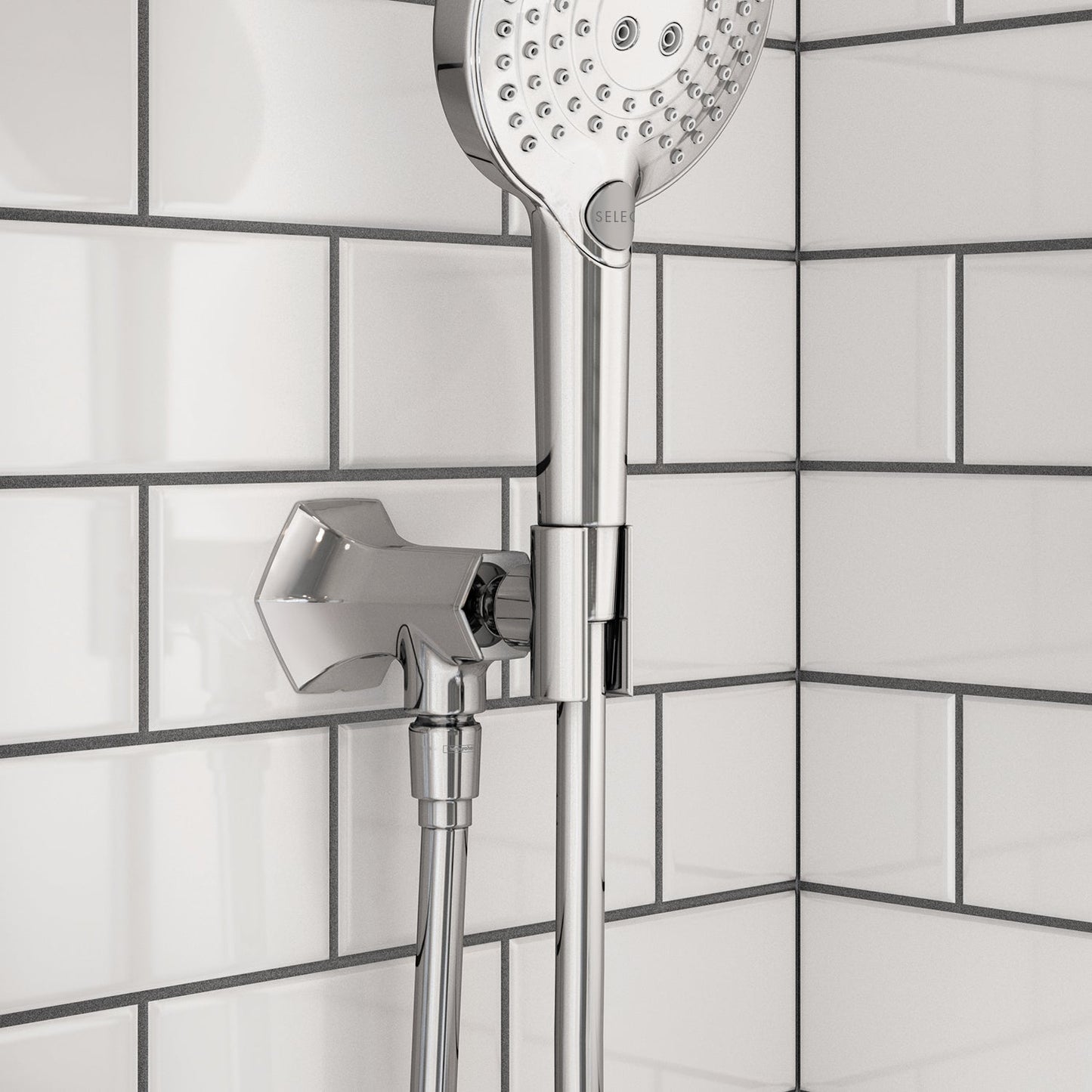 hansgrohe Locarno Handshower Holder with Outlet