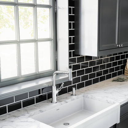 hansgrohe Locarno HighArc Kitchen Faucet, 2-Spray Pull-Out, 1.75 GPM
