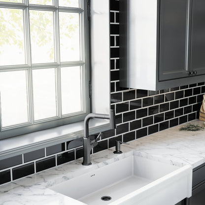 hansgrohe Locarno HighArc Kitchen Faucet, 2-Spray Pull-Out, 1.75 GPM