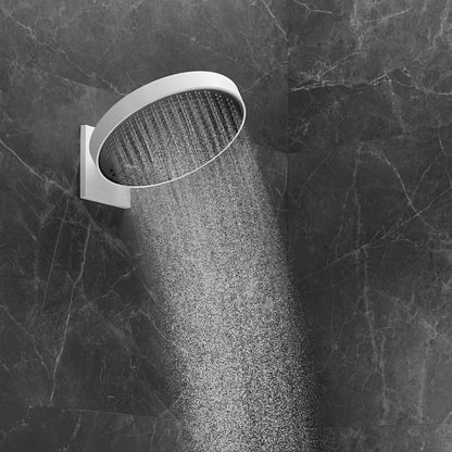 hansgrohe Rainfinity Showerhead 250 3-Jet, 2.5 GPM with RainSelect Thermostatic Trim for 4 Functions