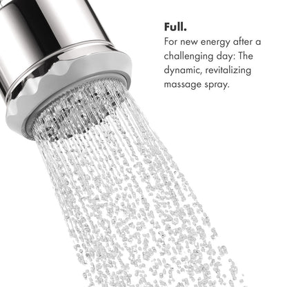 hansgrohe Clubmaster Pressure Balance Tub/Shower Set with Rough, 2.5 GPM
