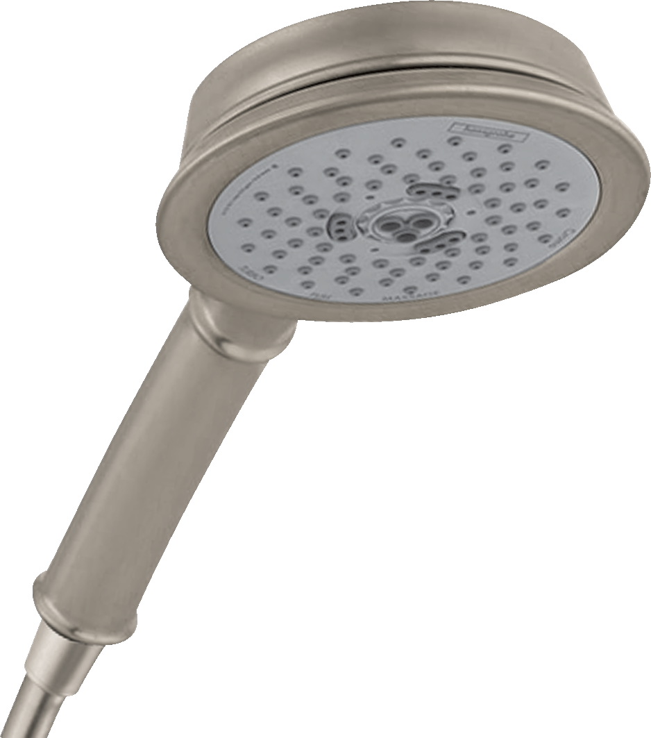 hansgrohe Croma 100 Classic Handshower 3-Jet, 1.5 GPM