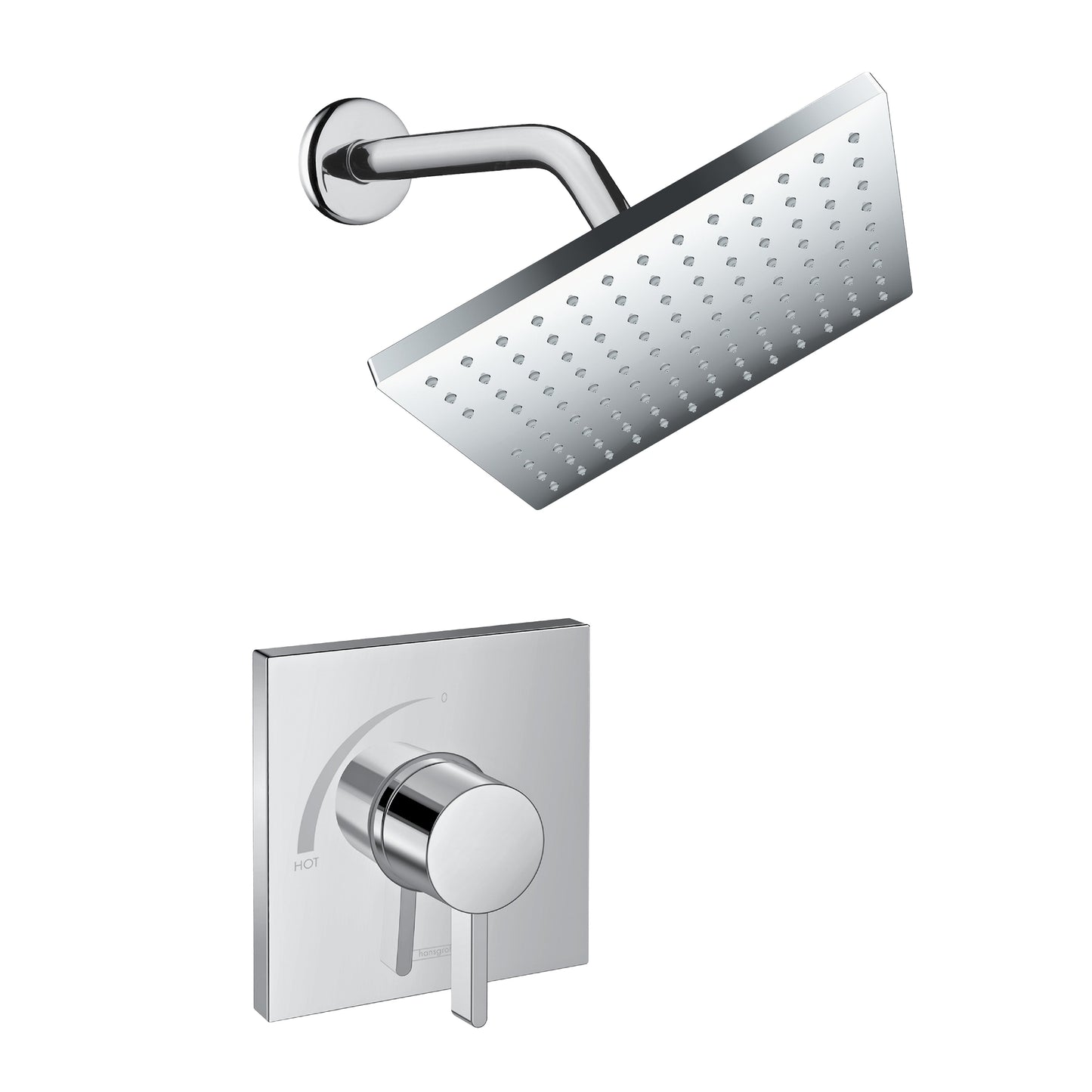 hansgrohe Vernis Blend Pressure Balance Shower Set, 2.5 GPM