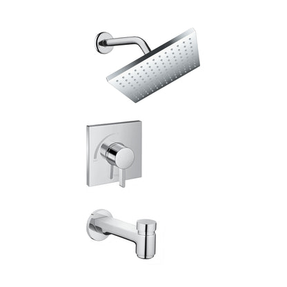 hansgrohe Vernis Blend Pressure Balance Tub/Shower Set, 2.5 GPM