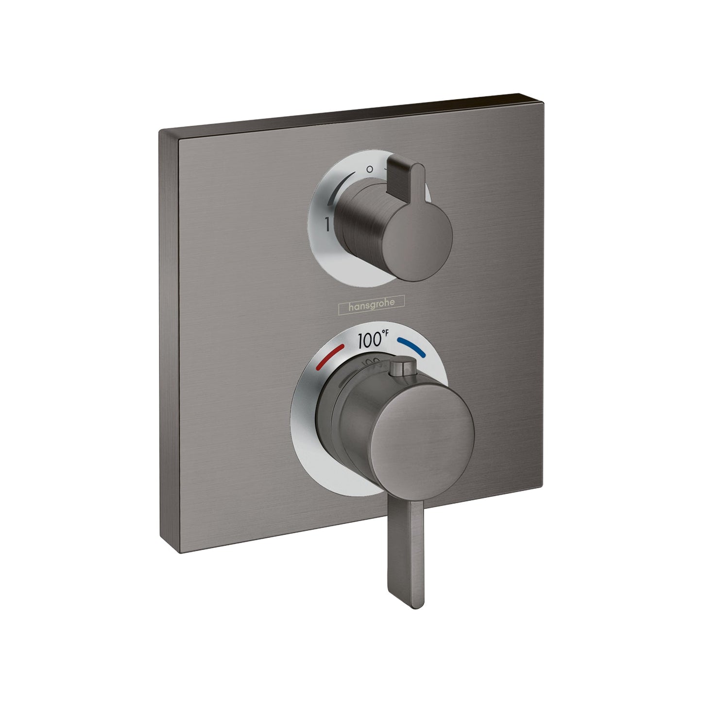 hansgrohe Ecostat Square Thermostatic Trim with Volume Control