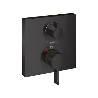 hansgrohe Ecostat Square Thermostatic Trim with Volume Control