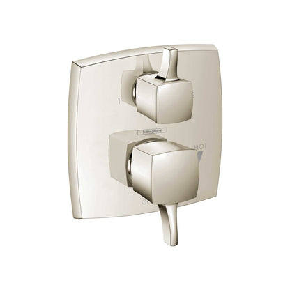 hansgrohe Ecostat Classic Pressure Balance Trim Classic Square with Diverter