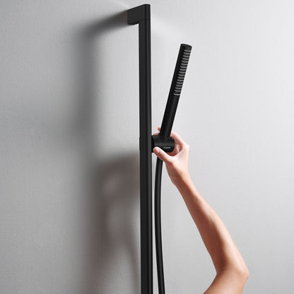 hansgrohe Pulsify S Baton Handshower 100 1-Jet, 2.5 GPM