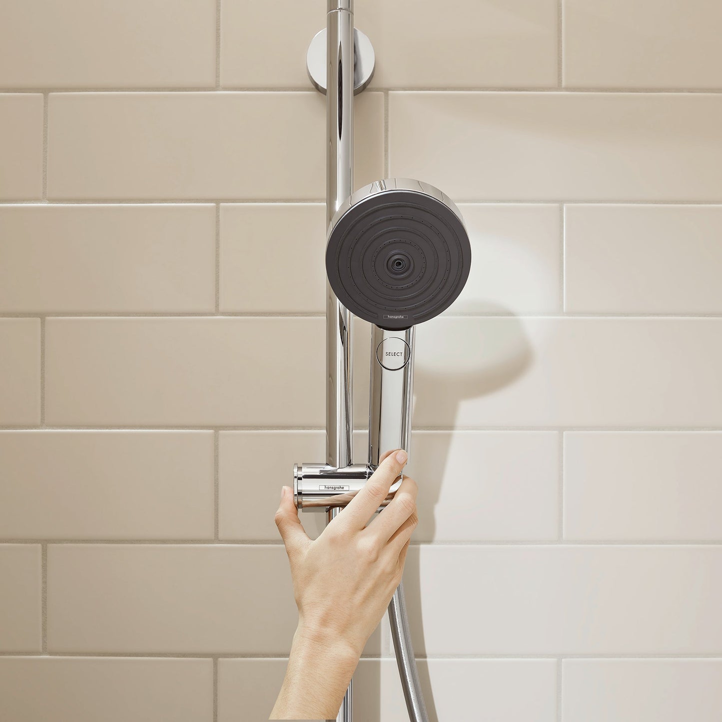 hansgrohe Pulsify S Wallbar Set 105 3-Jet 24", 1.75 GPM