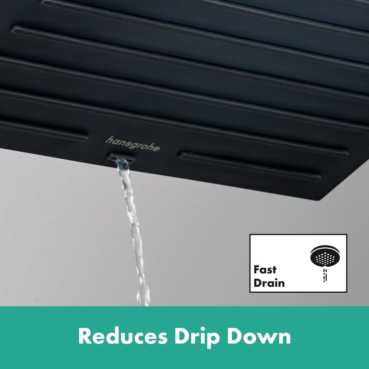 hansgrohe Pulsify E Showerhead 260 1-Jet, 2.5 GPM
