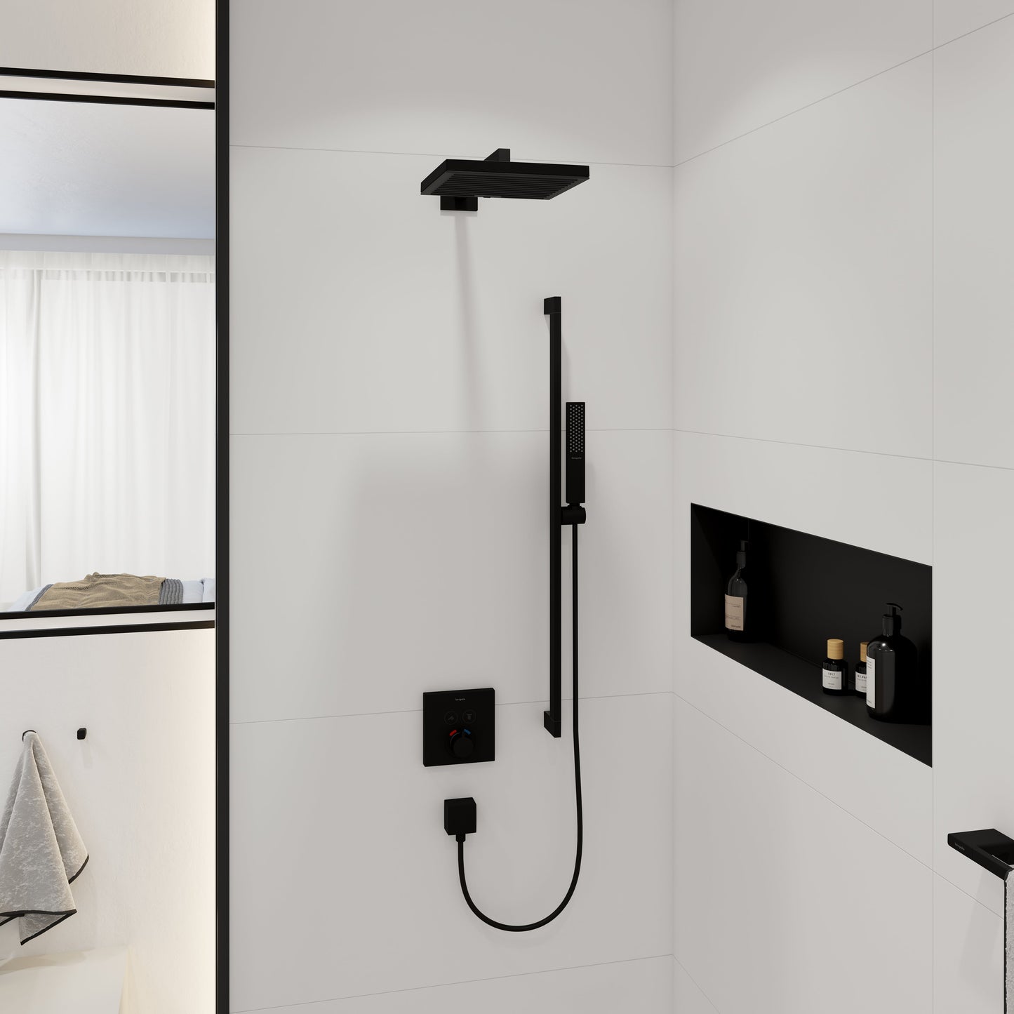 hansgrohe Pulsify E Showerarm E,15"