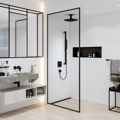 hansgrohe Pulsify E Extension Pipe for Ceiling Mount E, 4"