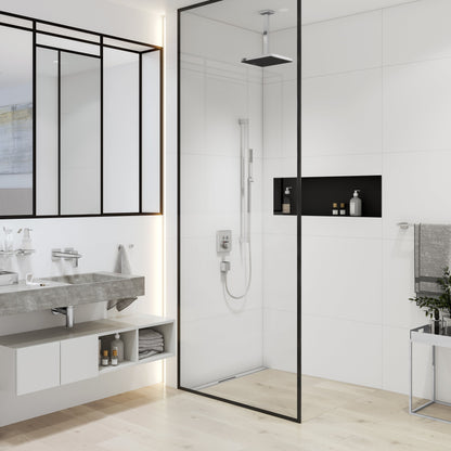 hansgrohe Pulsify E Extension Pipe for Ceiling Mount E, 12"