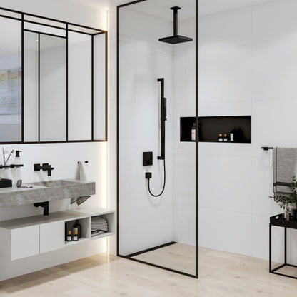 hansgrohe Pulsify E Extension Pipe for Ceiling Mount E, 12"