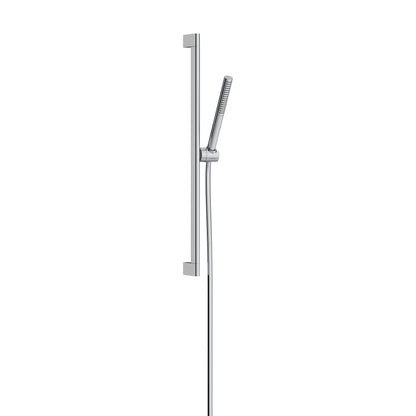hansgrohe Pulsify S Wallbar Set 100 1-Jet 24", 2.5 GPM