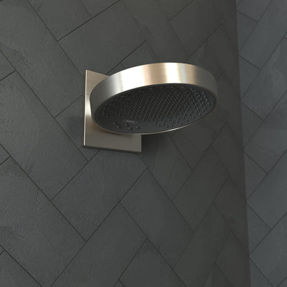 hansgrohe Rainfinity Showerhead 250 3-Jet with Wall Connector Trim, 2.5 GPM