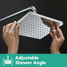 hansgrohe Vernis Blend Showerhead 230 1-Jet, 1.75 GPM