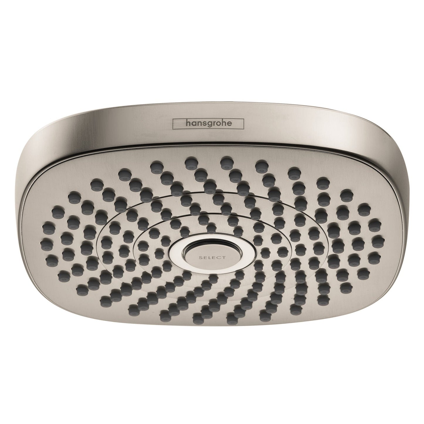 hansgrohe Croma Select E Showerhead 180 2-Jet, 1.5 GPM