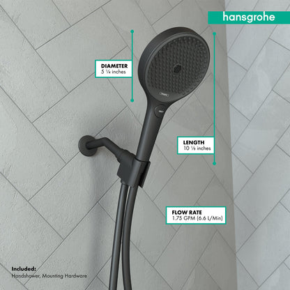 hansgrohe Rainfinity Handshower 130 3-Jet, 1.75 GPM