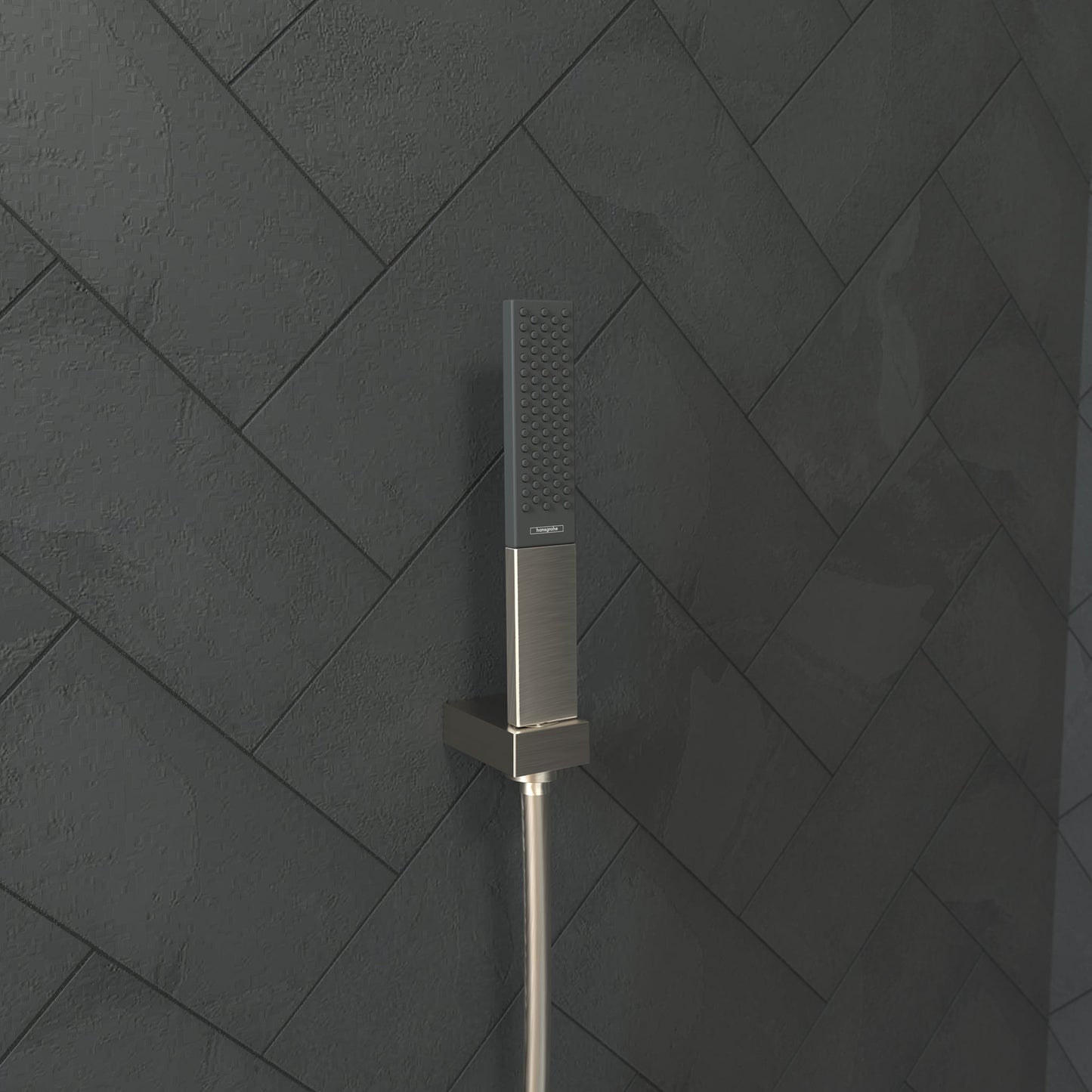 hansgrohe Rainfinity Baton Handshower 100 1-Jet, 2.5 GPM
