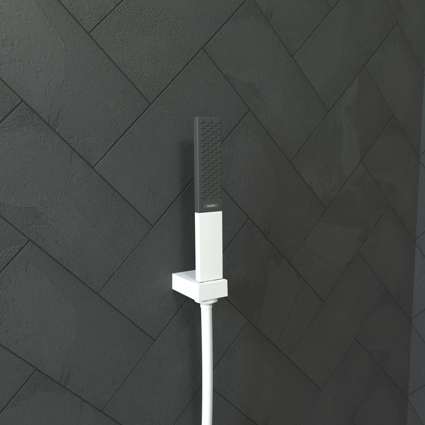 hansgrohe Rainfinity Baton Handshower 100 1-Jet, 1.75 GPM