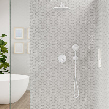 hansgrohe FixFit S Wall Outlet with Handshower Holder