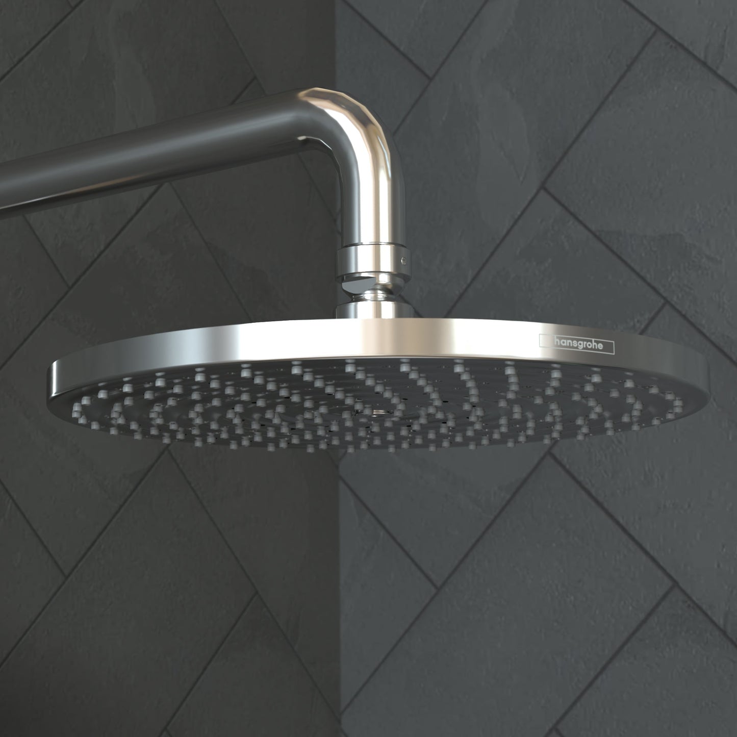 hansgrohe Raindance S Showerhead 240 1-Jet, 2.5 GPM