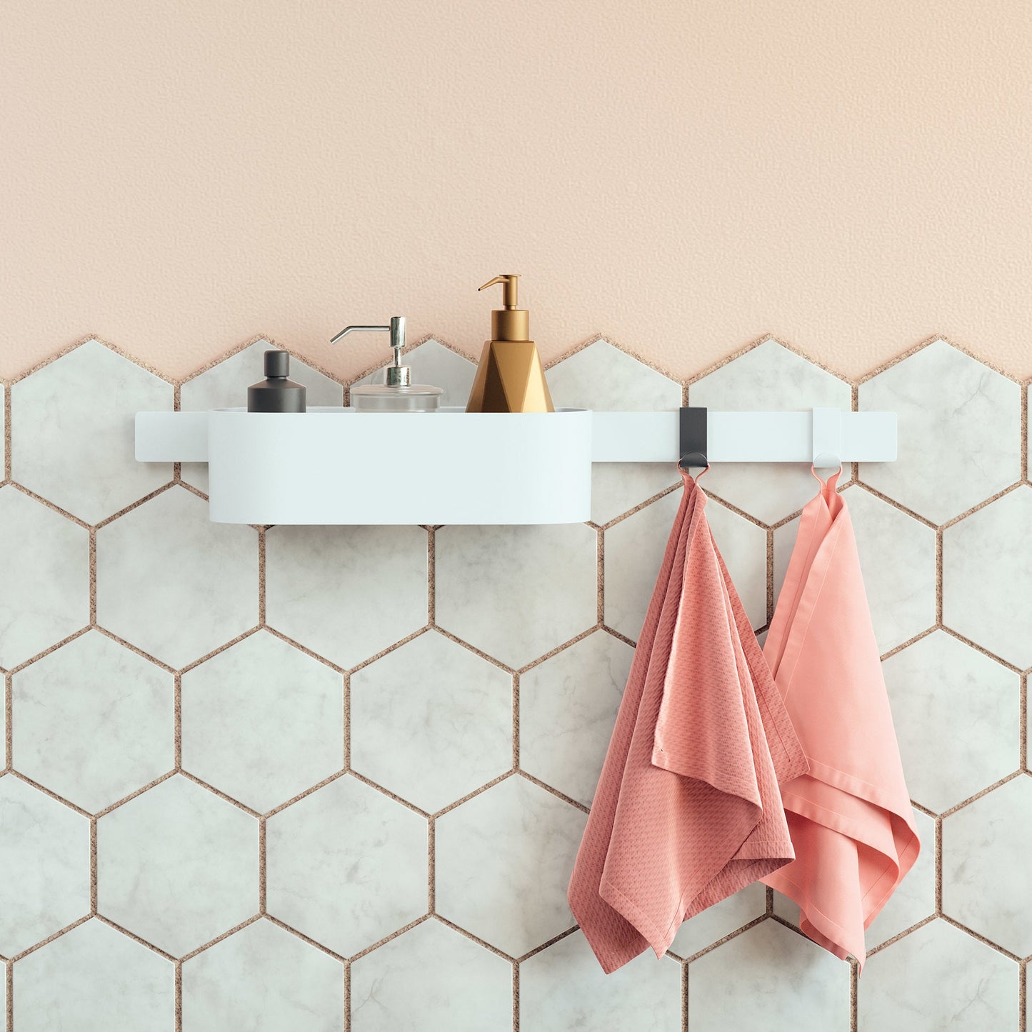hansgrohe WallStoris Wall Bar, 20"