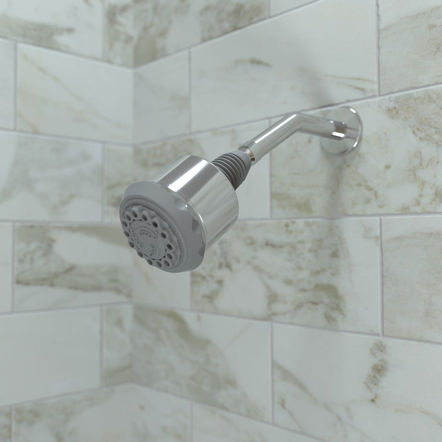 hansgrohe Clubmaster Showerhead 3-Jet, 2.5 GPM
