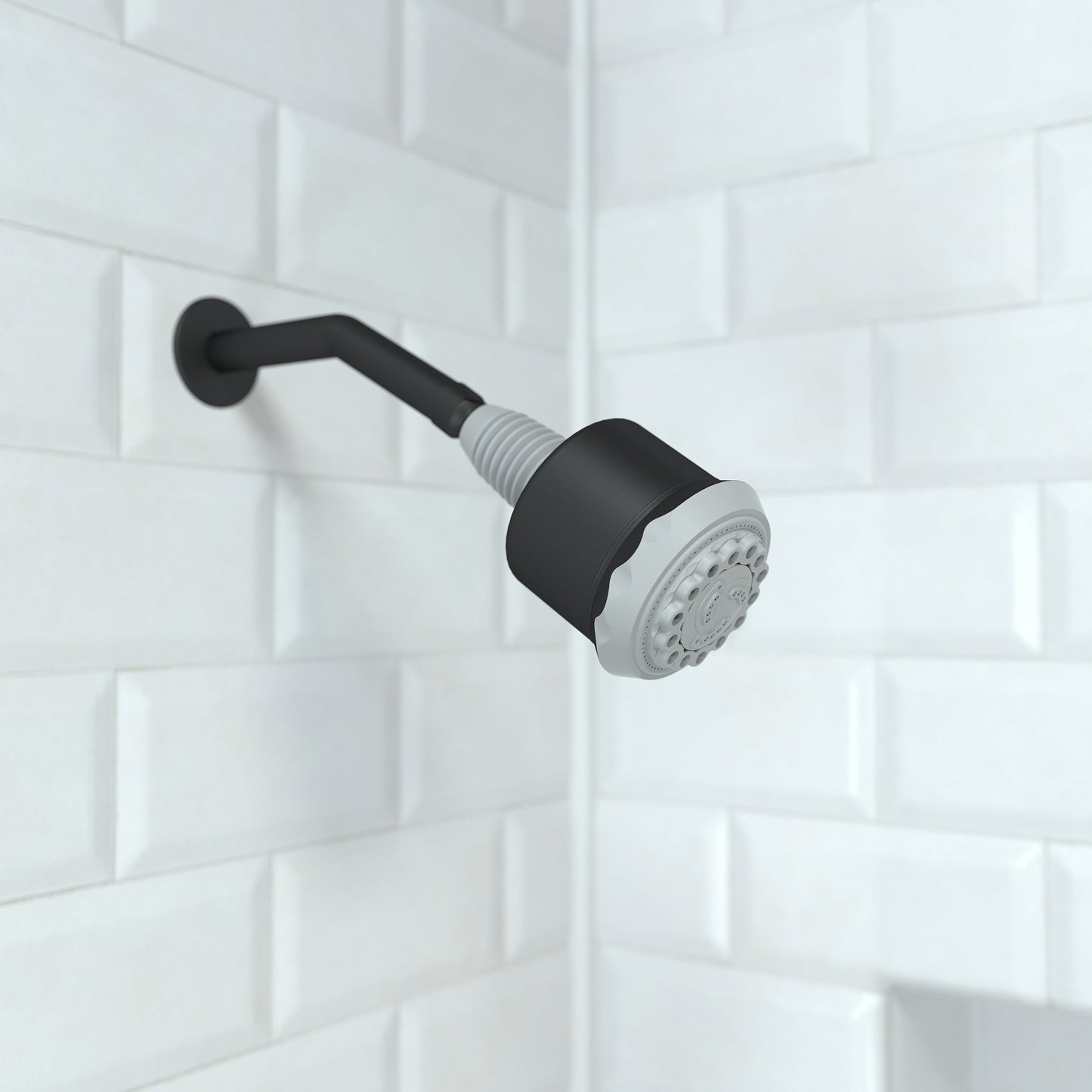 hansgrohe Clubmaster Showerhead 3-Jet, 2.5 GPM