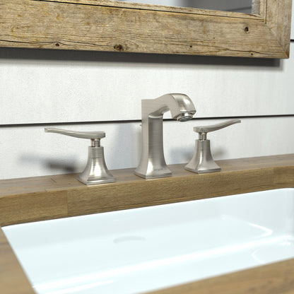 hansgrohe Metris C Widespread Faucet 100 with Pop-Up Drain, 1.2 GPM