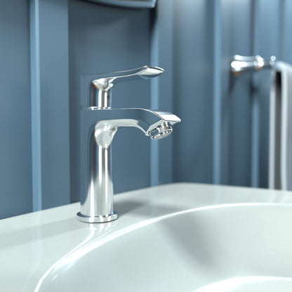 hansgrohe Metris Single-Hole Faucet 110 with Pop-Up Drain, 1.2 GPM