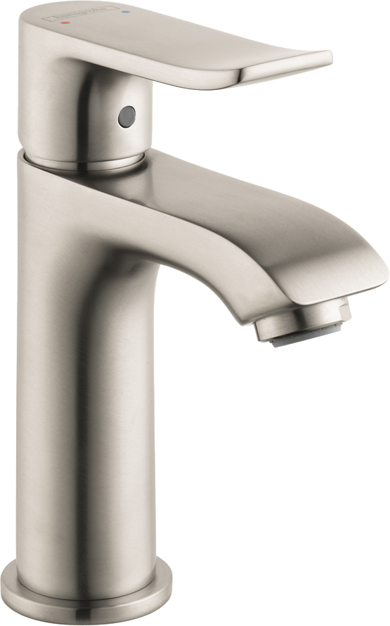 hansgrohe Metris Single-Hole Faucet 100 with Pop-Up Drain, 1.2 GPM