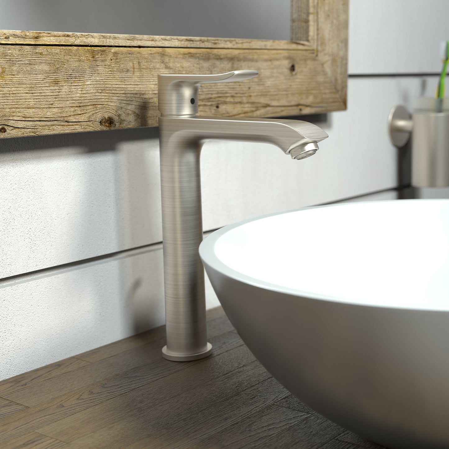 hansgrohe Metris Single-Hole Faucet 200 with Pop-Up Drain, 1.2 GPM
