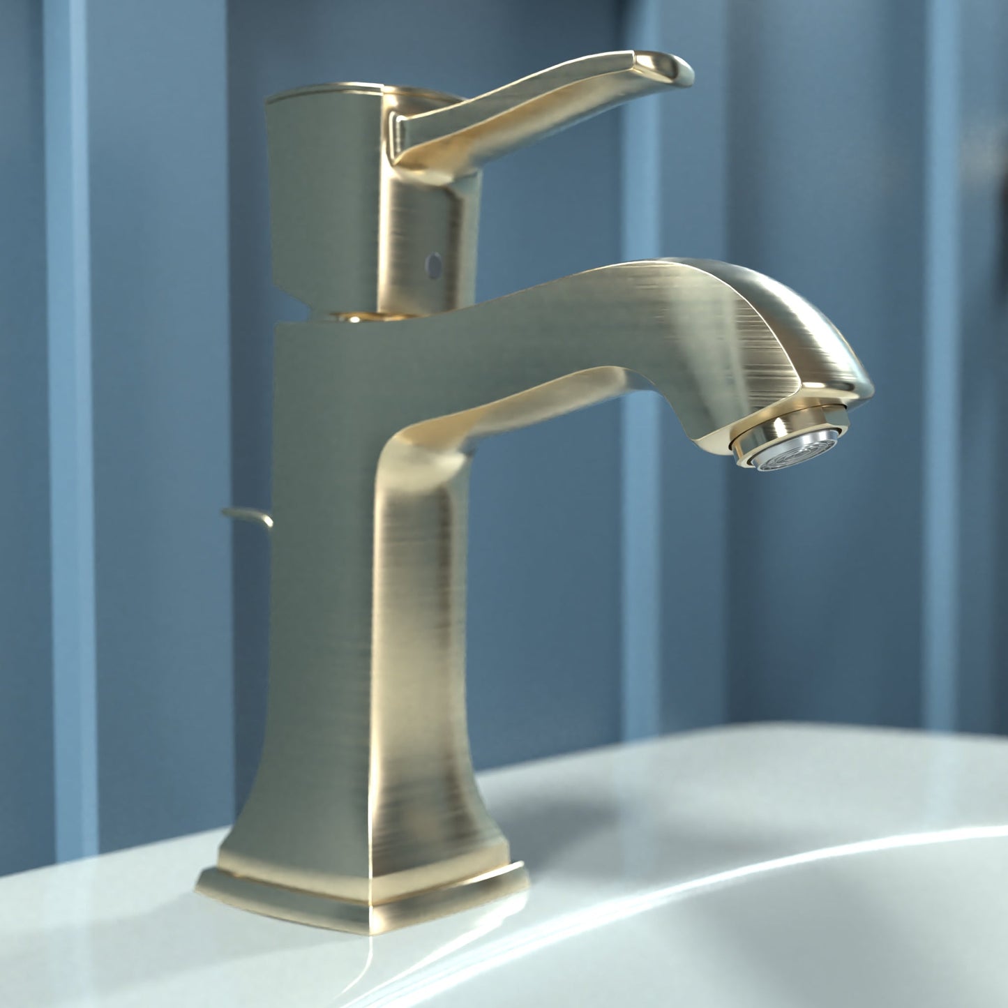 hansgrohe Metropol Classic Single-Hole Faucet 110 with Pop-Up Drain, 1.2 GPM