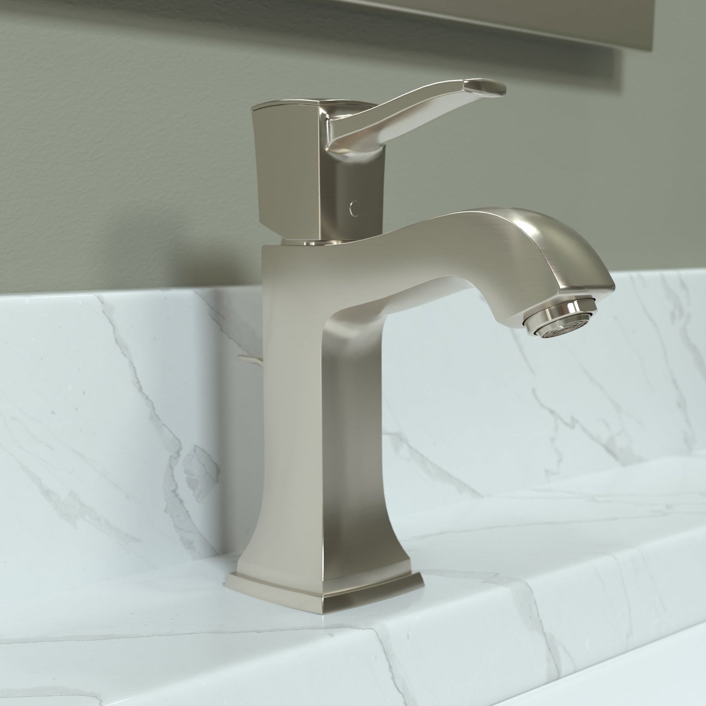 hansgrohe Metropol Classic Single-Hole Faucet 110 with Pop-Up Drain, 1.2 GPM