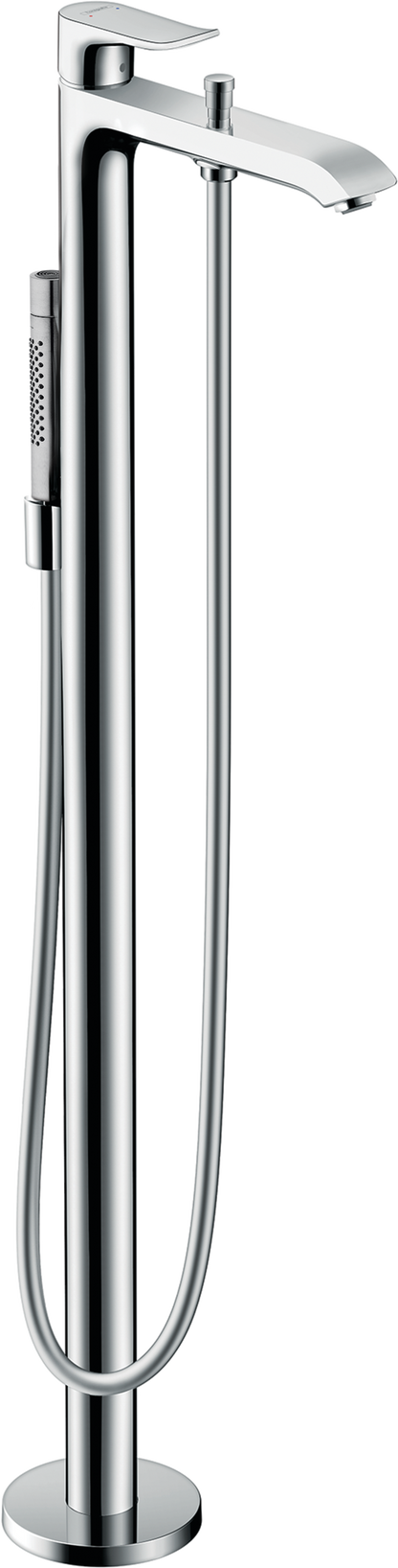 hansgrohe Metris Freestanding Tub Filler Trim with 1.75 GPM Handshower