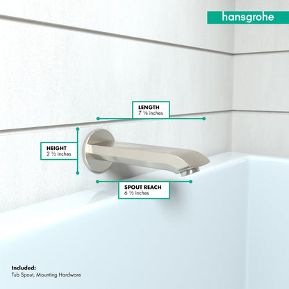 hansgrohe Metris Tub Spout