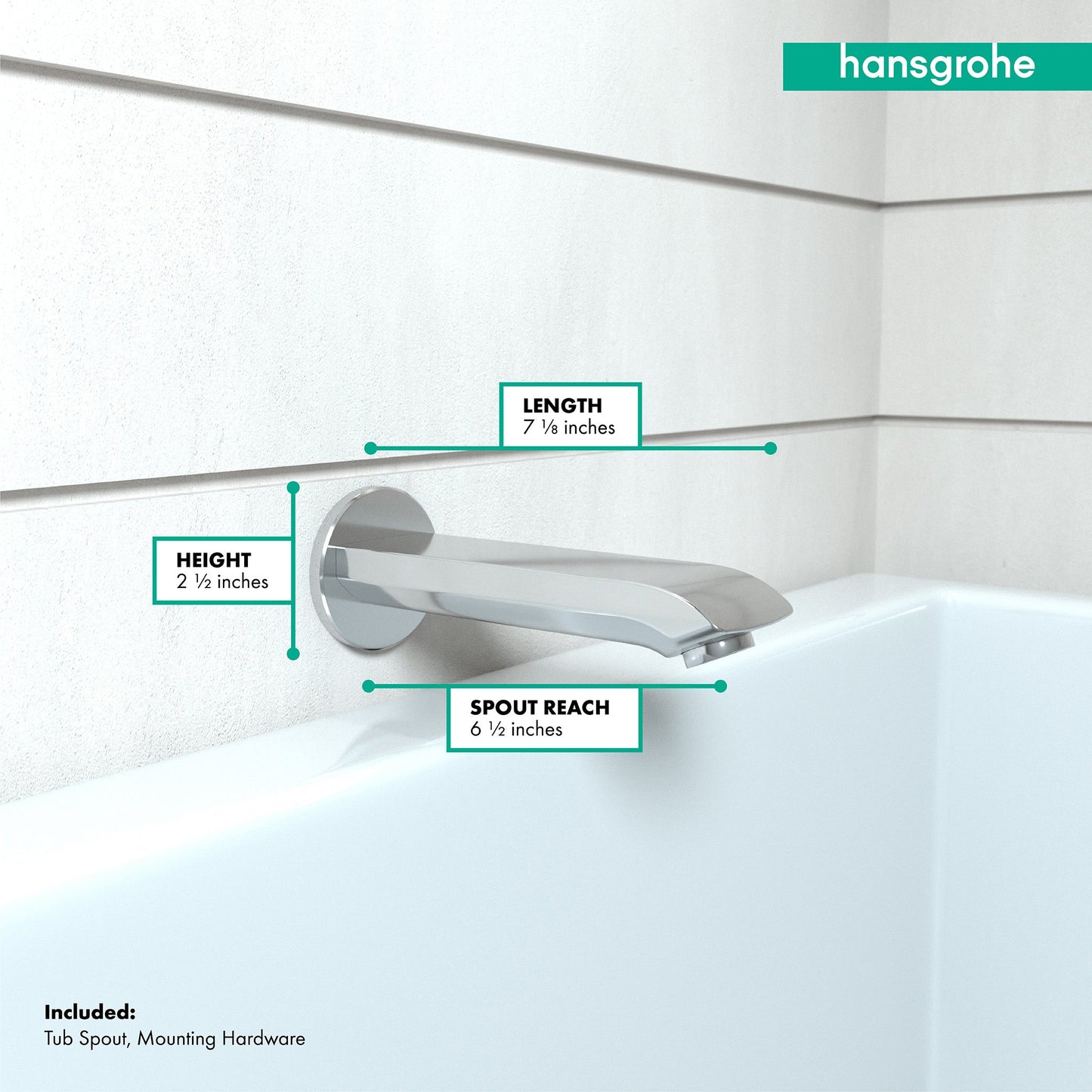 hansgrohe Metris Tub Spout