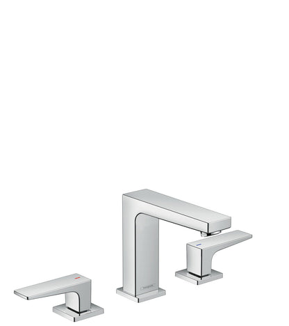hansgrohe Metropol Widespread Faucet 110 with Lever Handles, 1.2 GPM