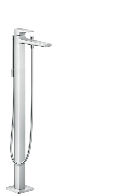 hansgrohe Metropol Freestanding Tub Filler Trim with Lever Handle and 1.75 GPM Handshower